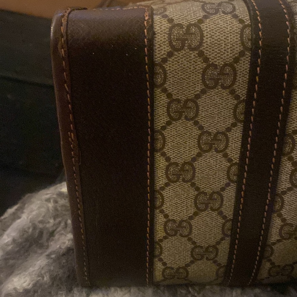 Gucci Sherry Line GG Boston Bag GM Vintage - Picture 6 of 10